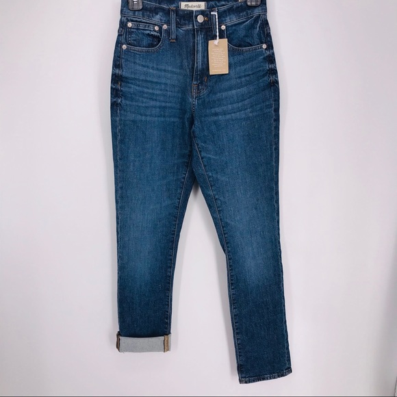 Madewell High-Rise Slim Boyjean: Eco Edition Sz 23 - Picture 5 of 8